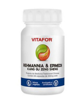 REHMANNIA E EPIMEDII 420MG 60 CÁPSULAS MTC VITAFOR