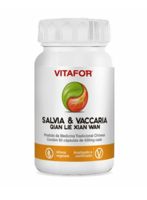 Salvia & Vaccaria - 60 Cápsulas - Vitafor