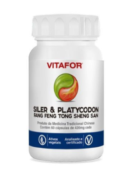 Siler & Platycodon - 60 Cápsulas - Vitafor