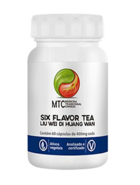 Six Flavor Tea - 60 Cápsulas - Vitafor
