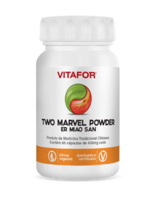 Two Marvel Powder - 60 cápsulas - Vitafor